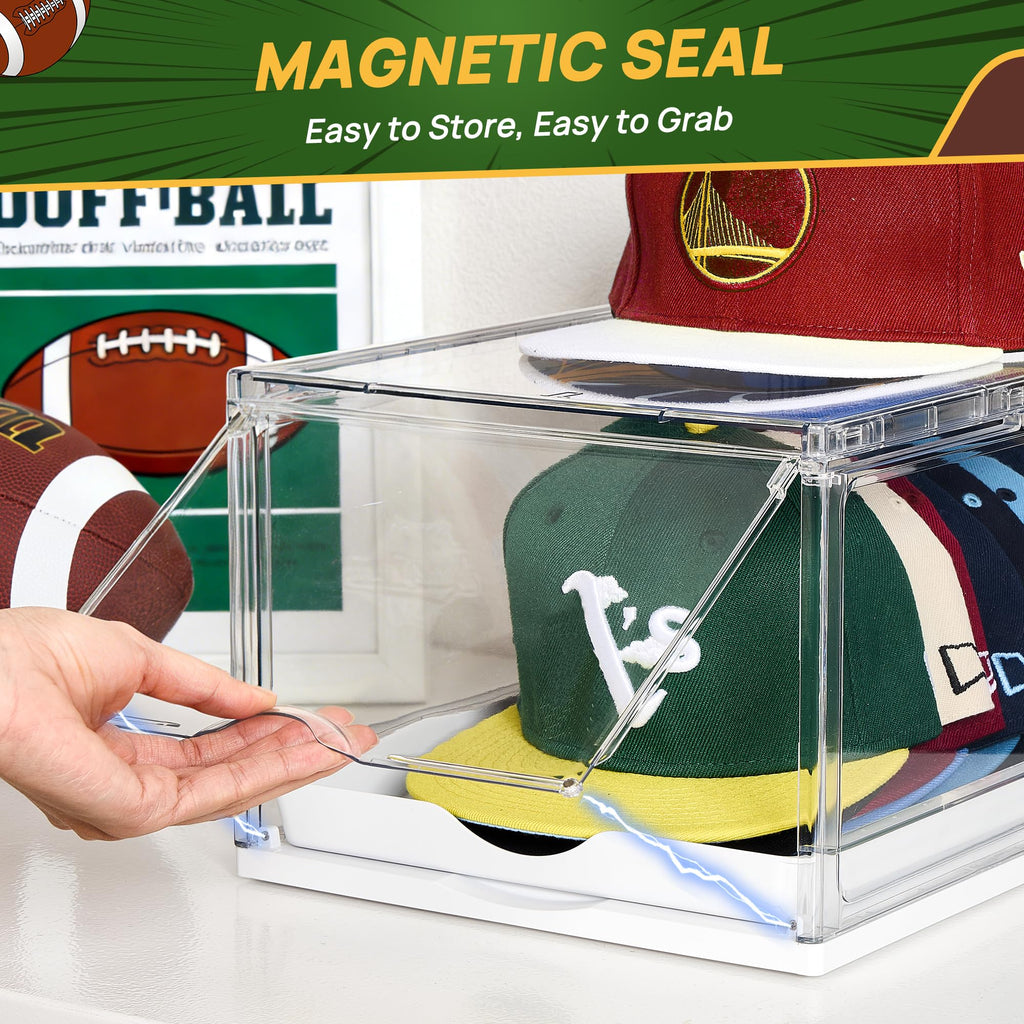 2 Pack Stackable Baseball Caps Organizer F440