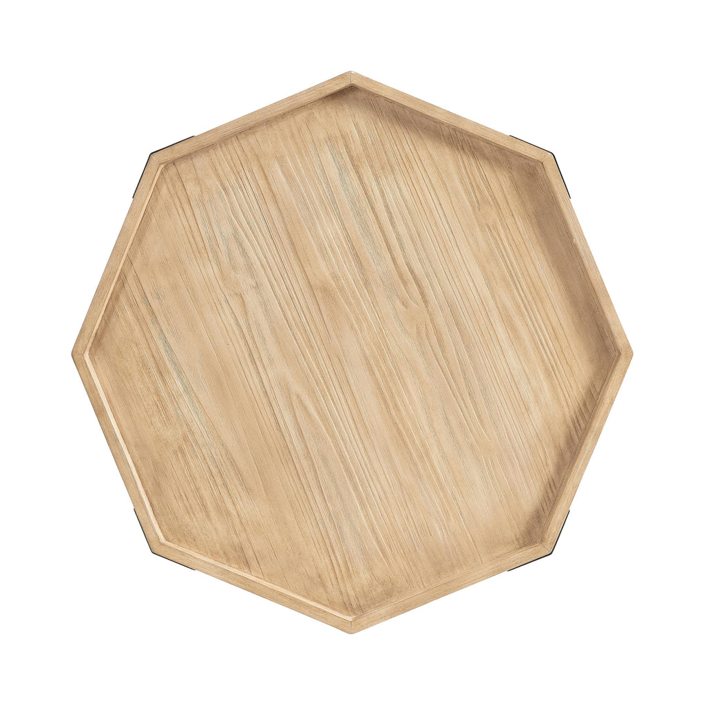Two-Tone Octagon Coffee Table N490